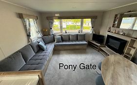 Pony Gate Caravan On Haggerstone Castle West Lawn